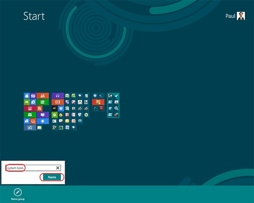 Windows 8 Start Screen